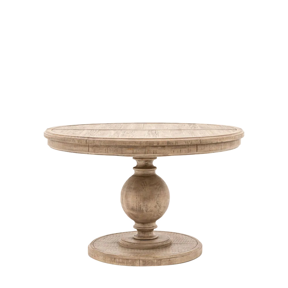 Dining Table Round Extendable