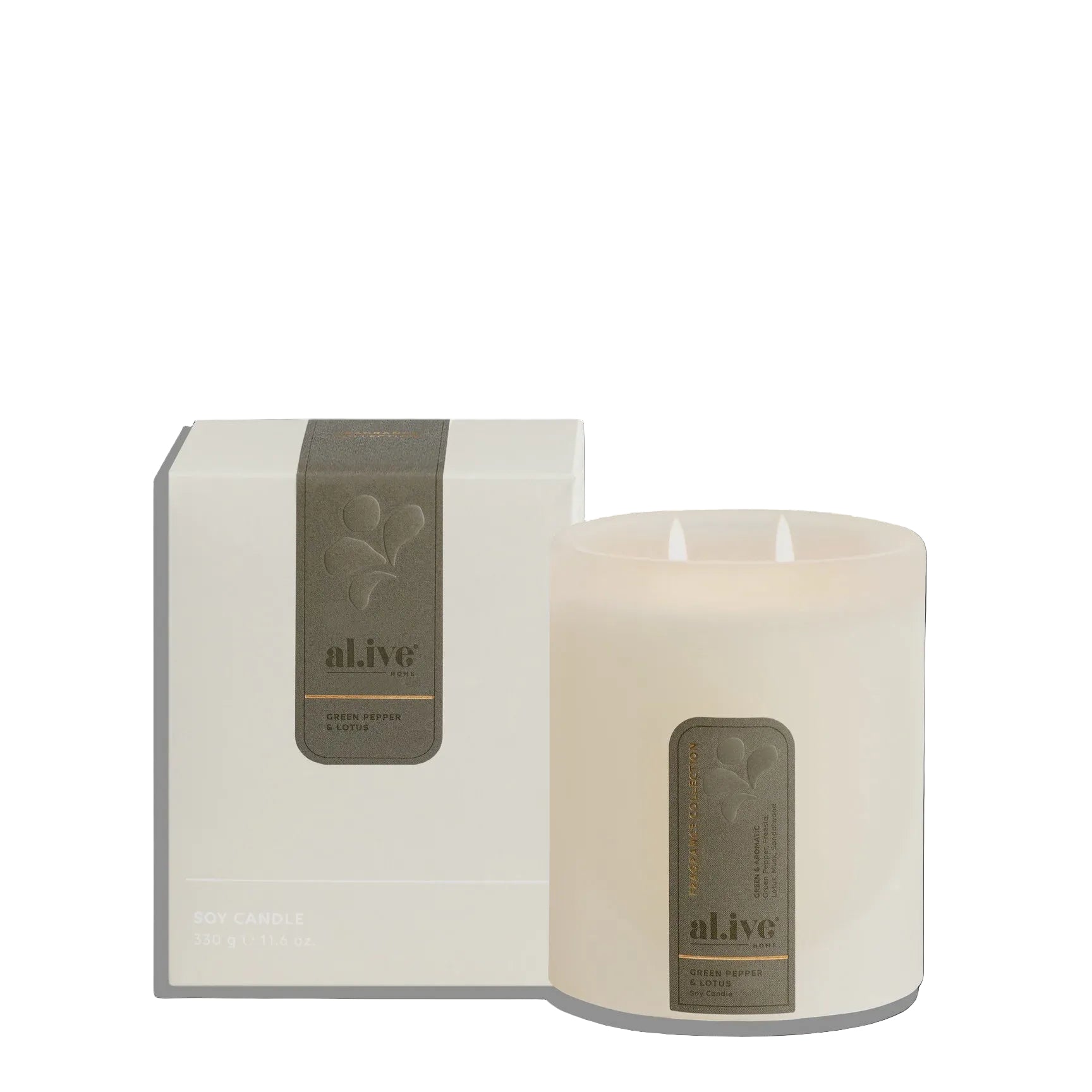Candle Green Pepper & Lotus