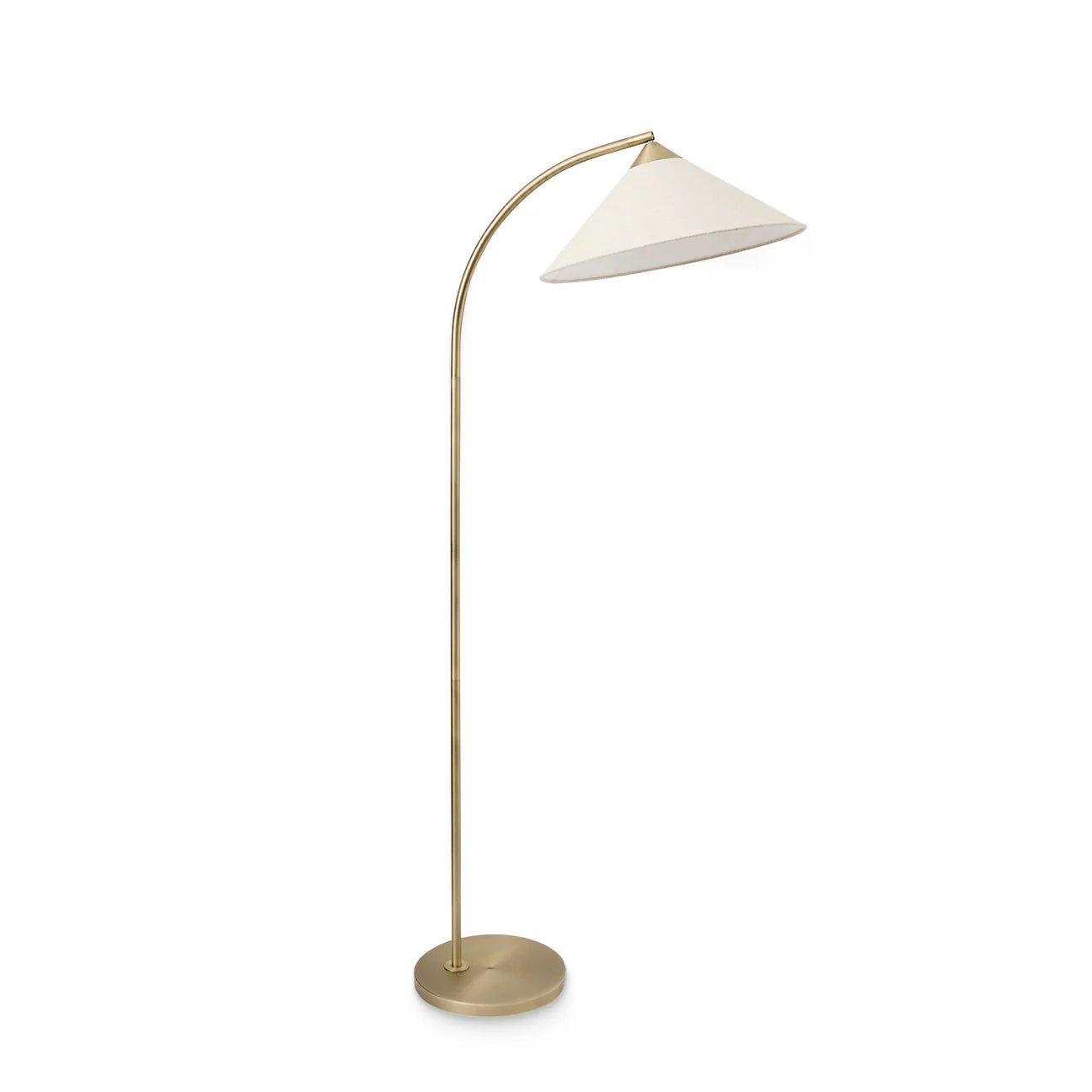 Lamp Floor Kirby Antique Brass