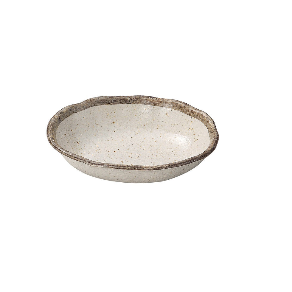 Dish Oval Shirokaratsu