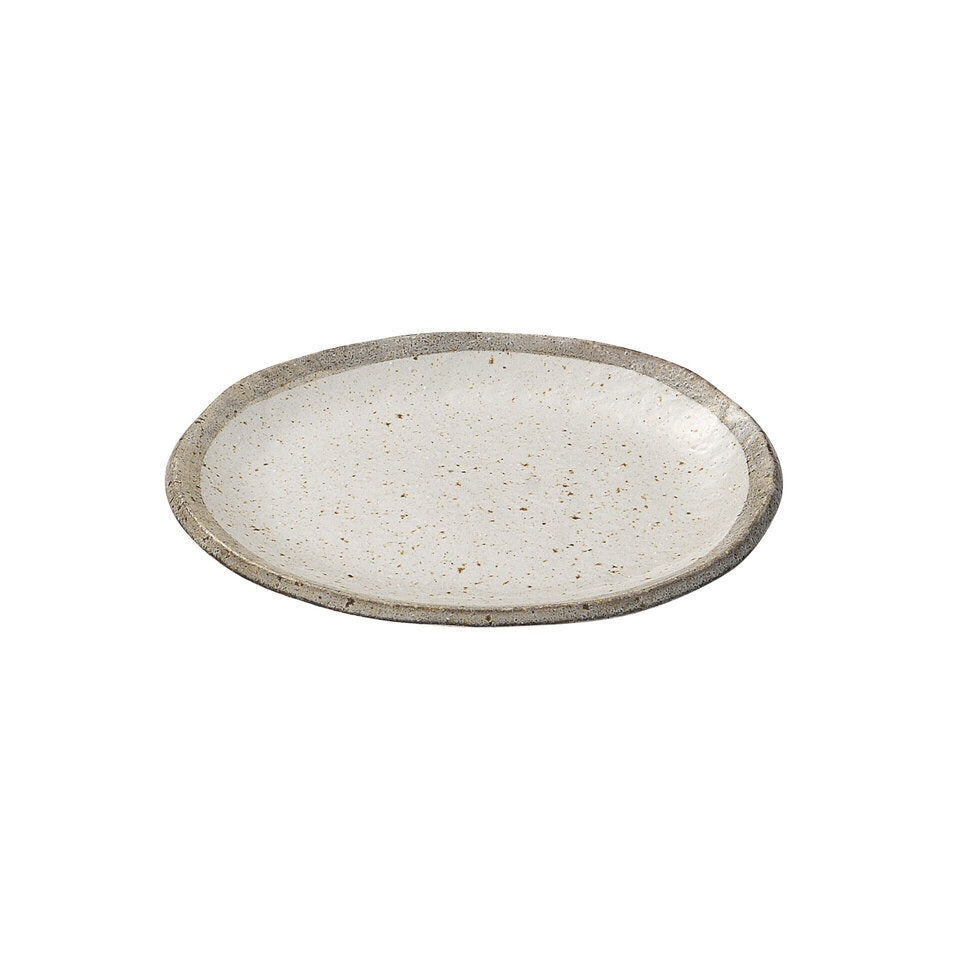 Plate Oval Shirokaratsu Sml