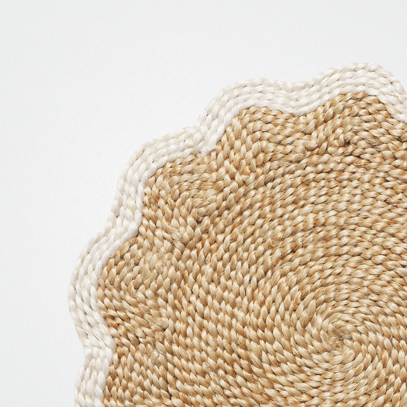 Placemat Paloma Scalloped