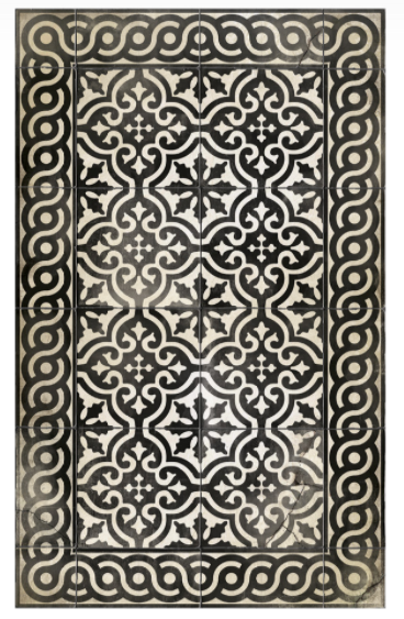 Mat Beija Flor Mountain B&W 50x120