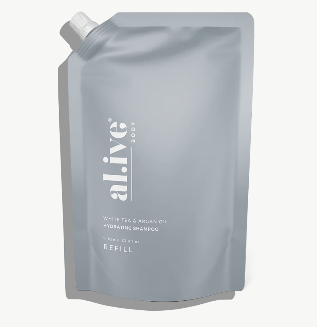 Refill Shampoo 1L White Tea & Argan Oil