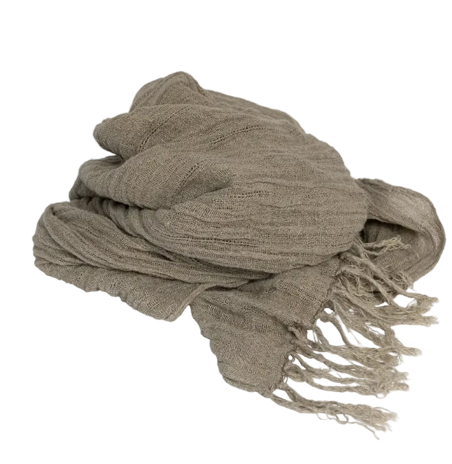 Throw Aira Linen Natural 130x200