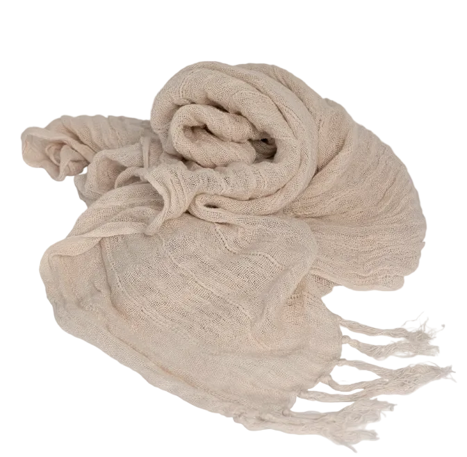 Throw Aira Linen Soft Musk 130x200