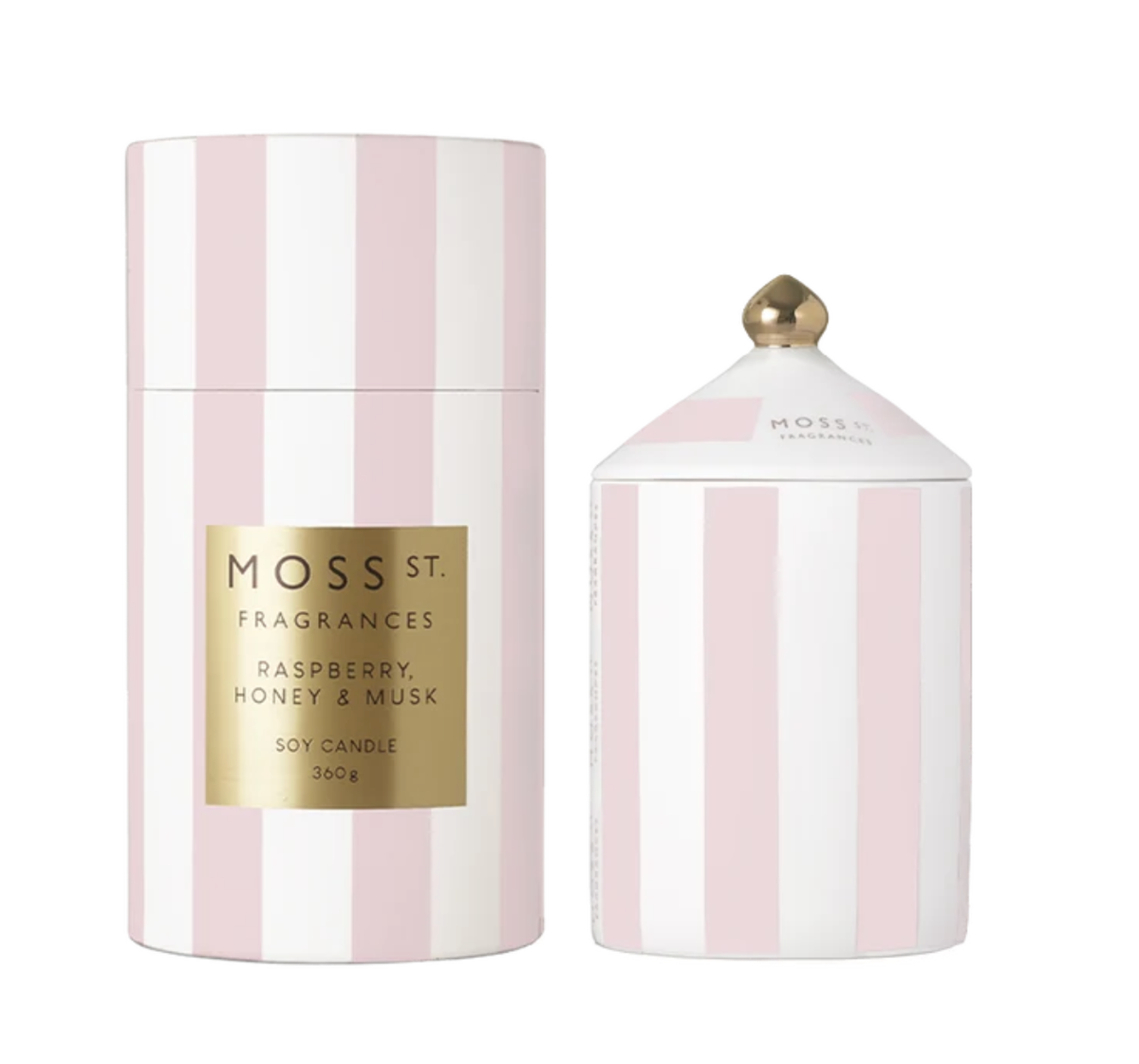 Candle Raspberry Honey & Musk 360g