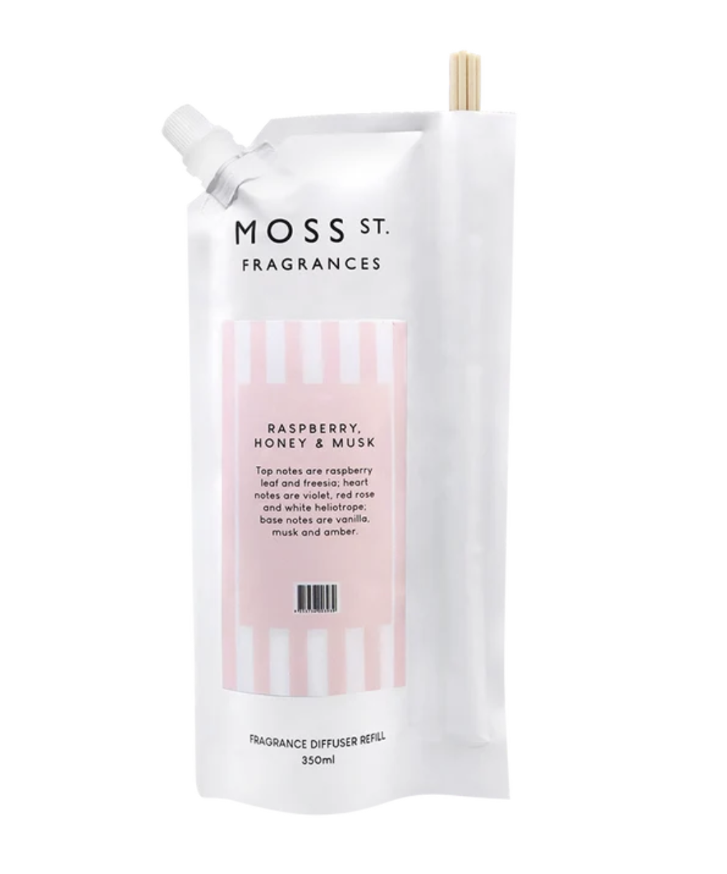 REFILL Diffuser Pouch Raspberry Honey 350ml