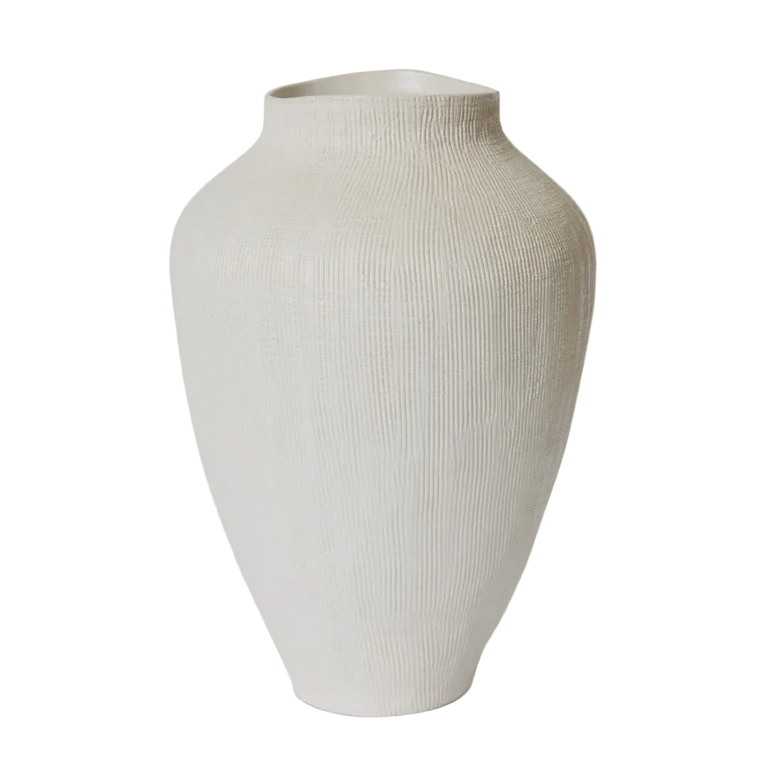 Vase Greyson Tall White 41cm