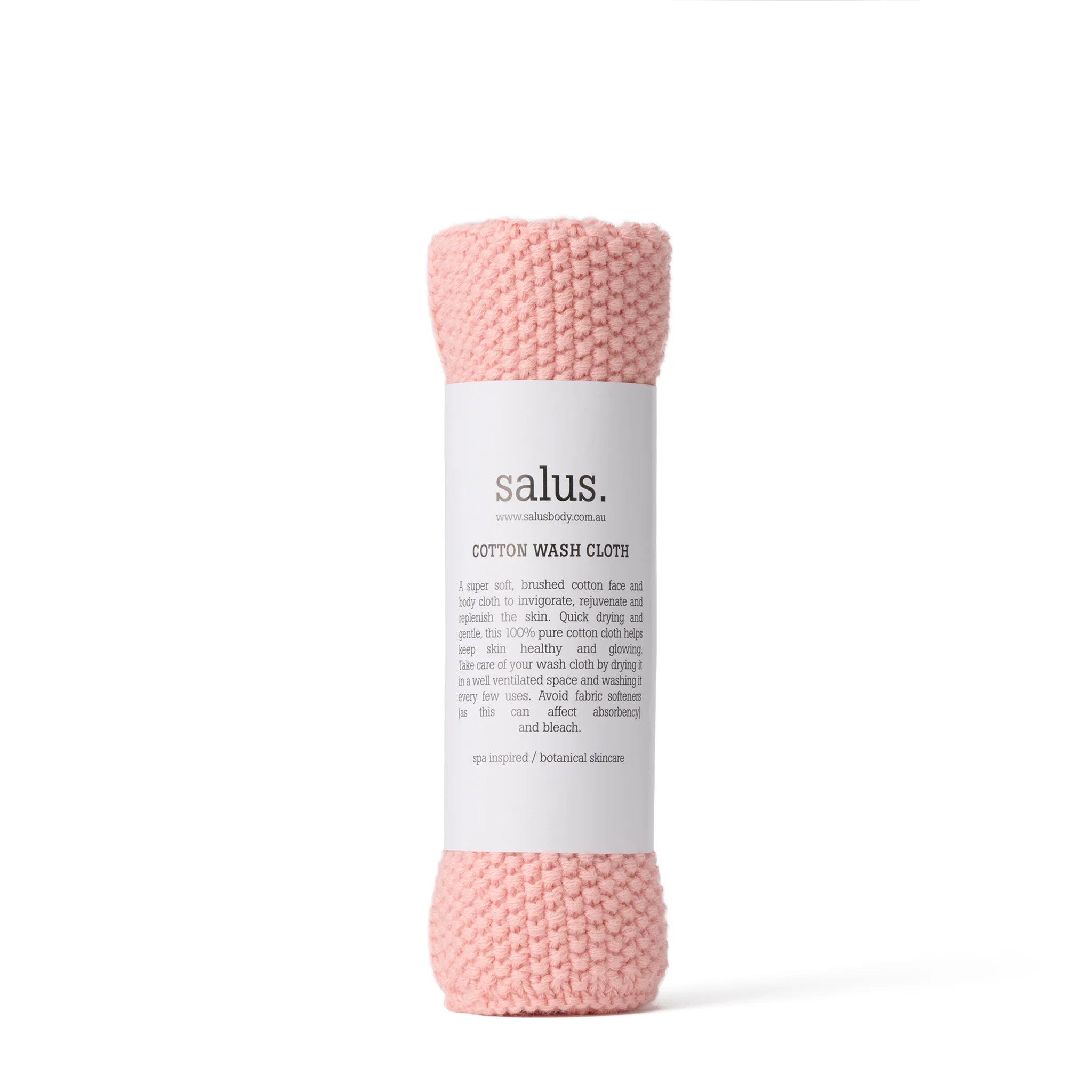 Wash Cloth Cotton Pink
