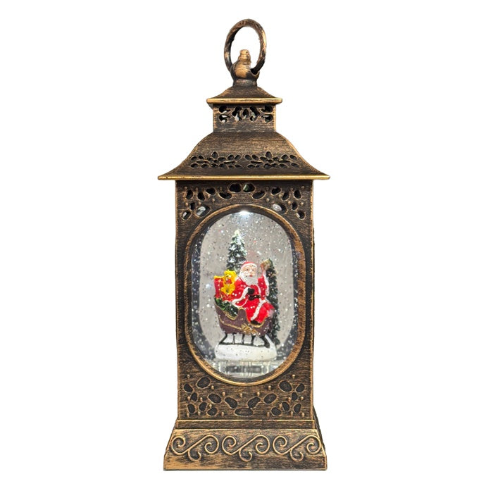 Lantern Bronze LED Snow