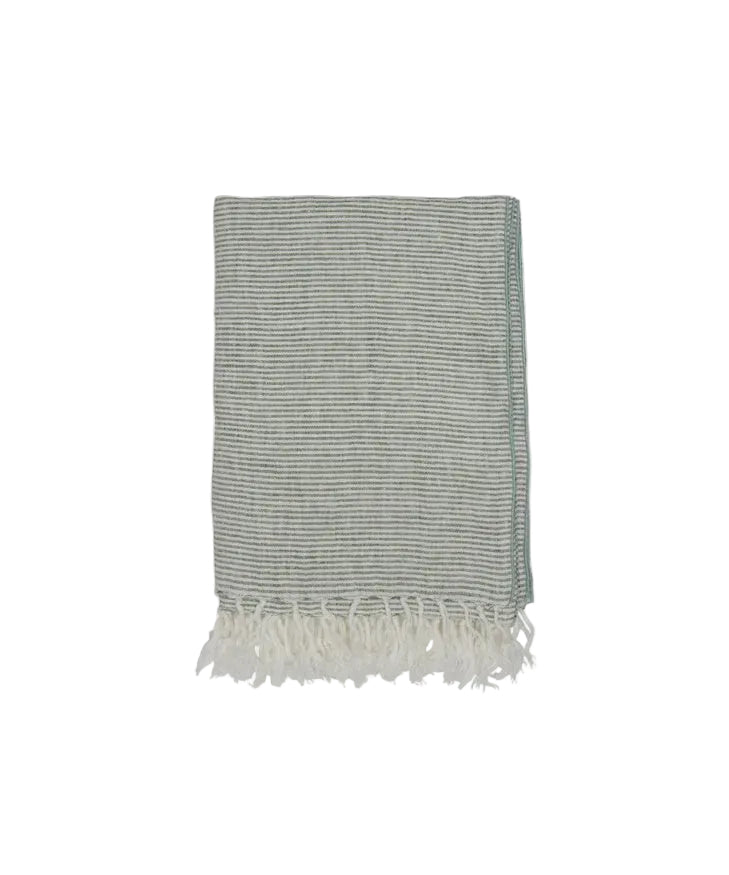 Throw Bayside Pinstripe 170x130cm