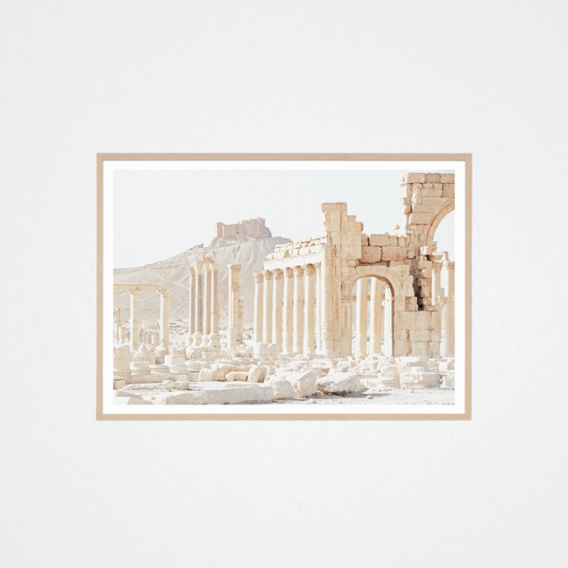 Print Ancient Ruins Raw 122x87