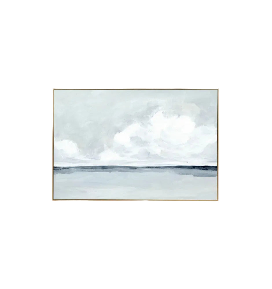 Canvas Bay Horizon Blue 120x80