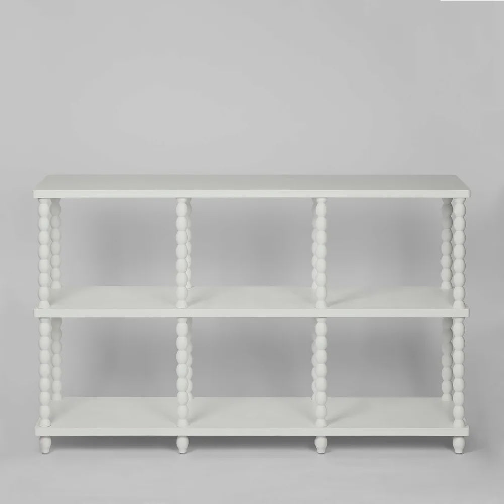 Console Bobbin Oak White 140cm