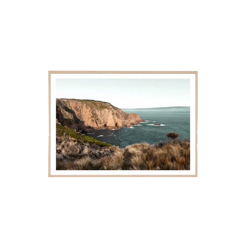 Print Coastal Hike Raw 122x87