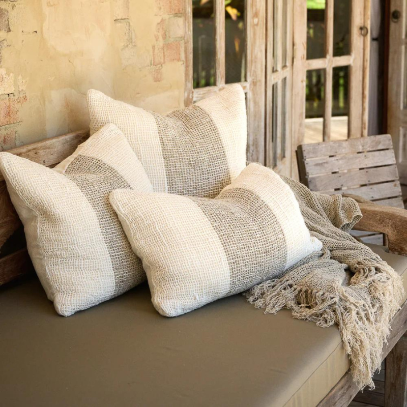 Cushion Coco Ivory/Nat 60x60