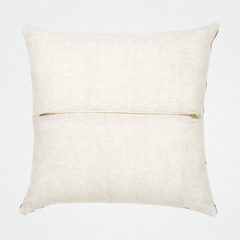 Cushion Big Stripe Rust 60cm