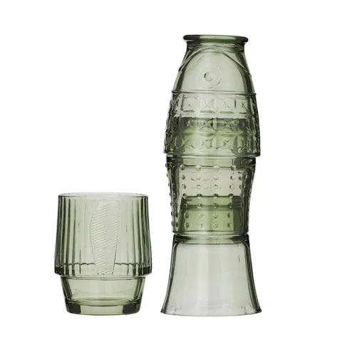 Frank S/4 Stackable Glass 7x26.5cm Olive