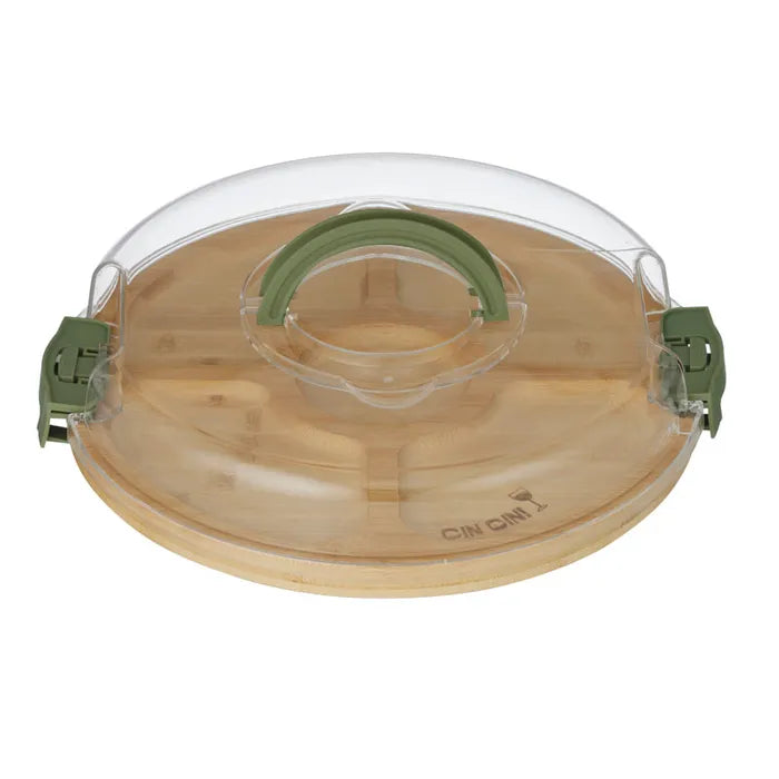Porta Round Bamboo Party Board 33.5x33cm
