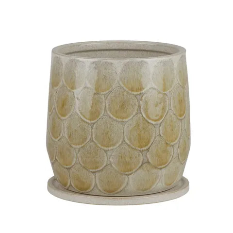 Pot w/saucer Eda Large