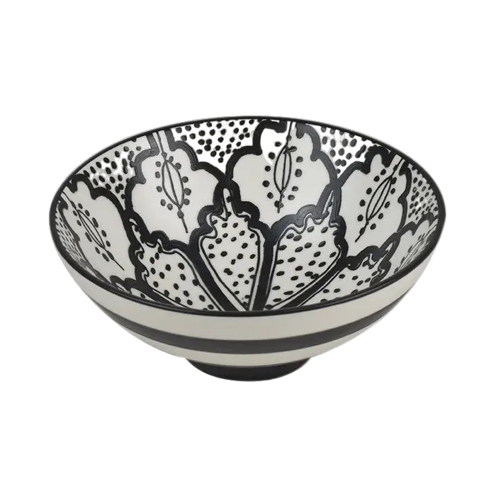Bowl Aleah 12cm Blk/Wht
