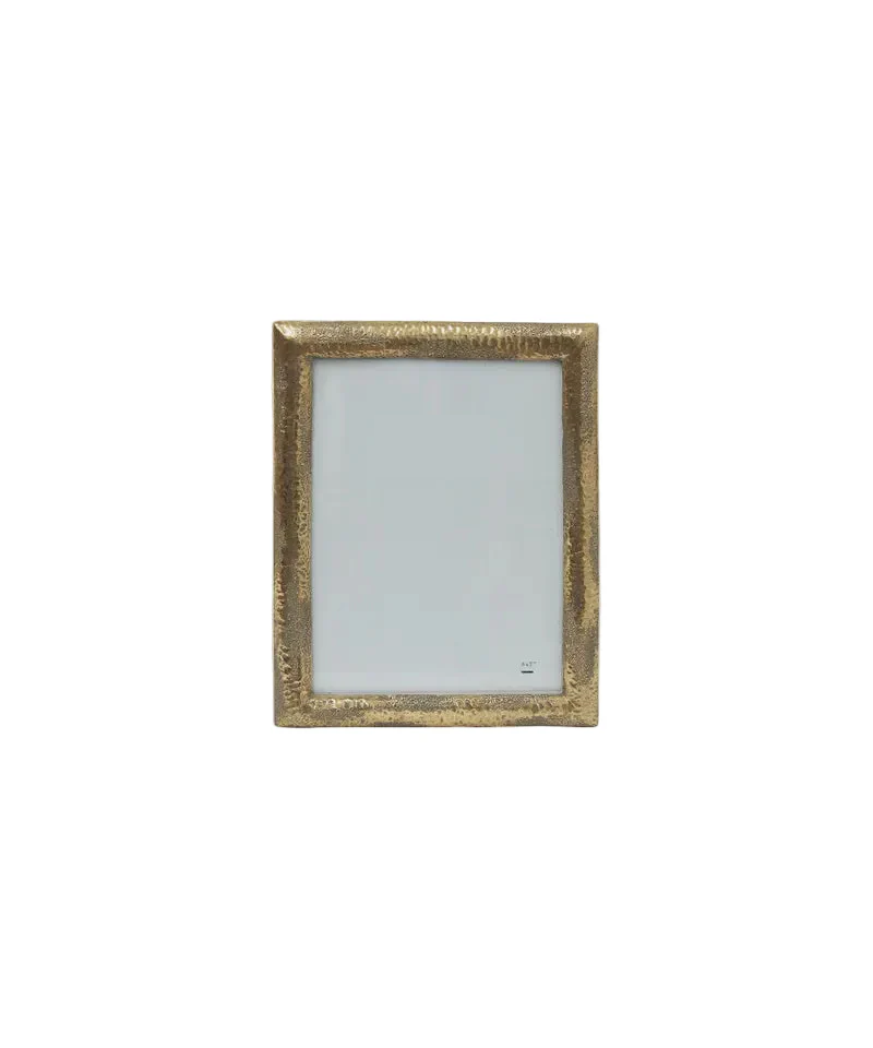 Photo Frame Hammered Gold 5x7