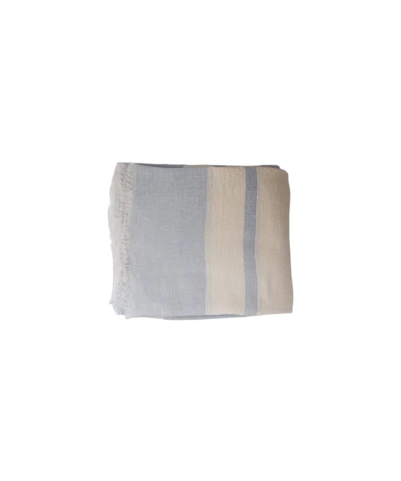 Tablecloth Pale Blue Stripe Small 280x150
