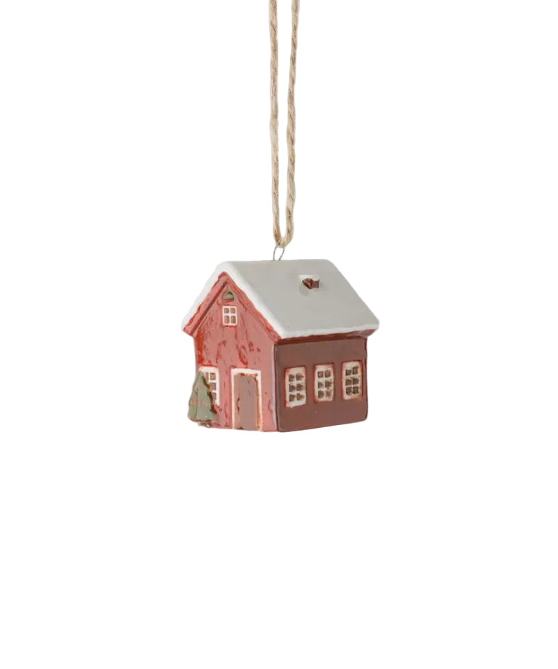 Hanging Mini Bungalow Red