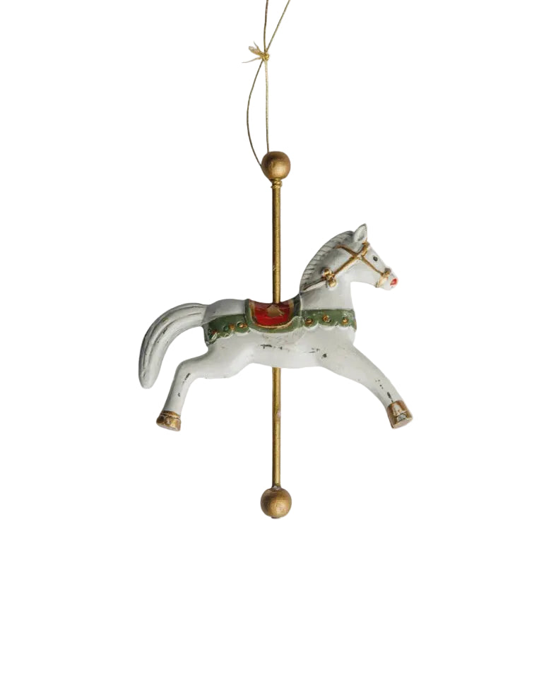Rocking Horse White
