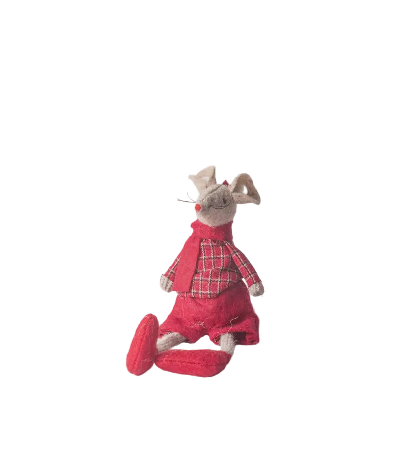 Red Harry Mouse Sitting
