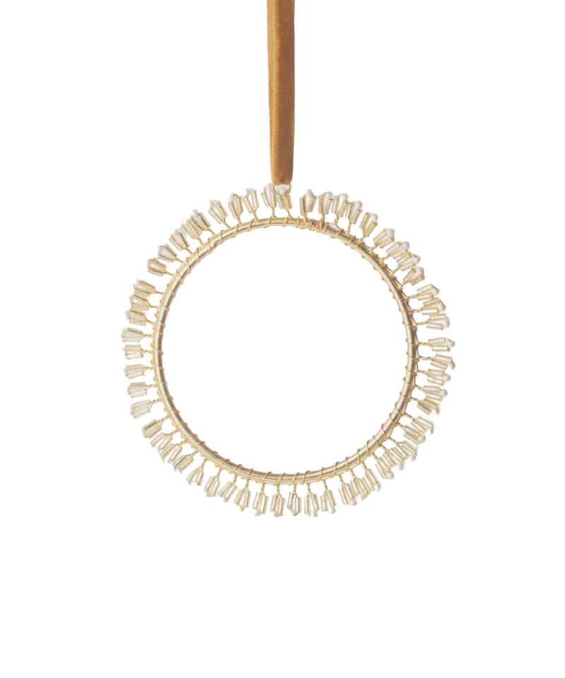 Hanging Beaded Circle