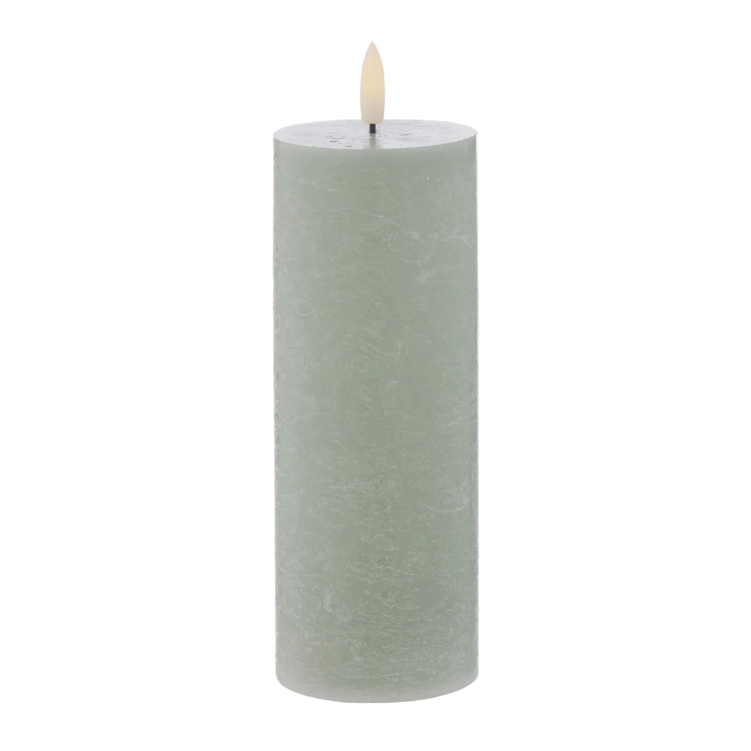Candle Hughe LED Green 20cm
