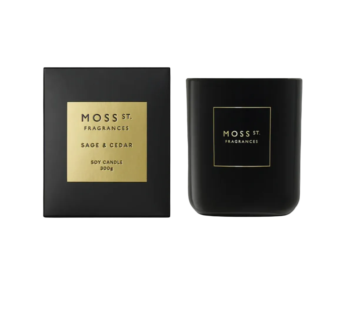 Candle Sage & Cedar 300g