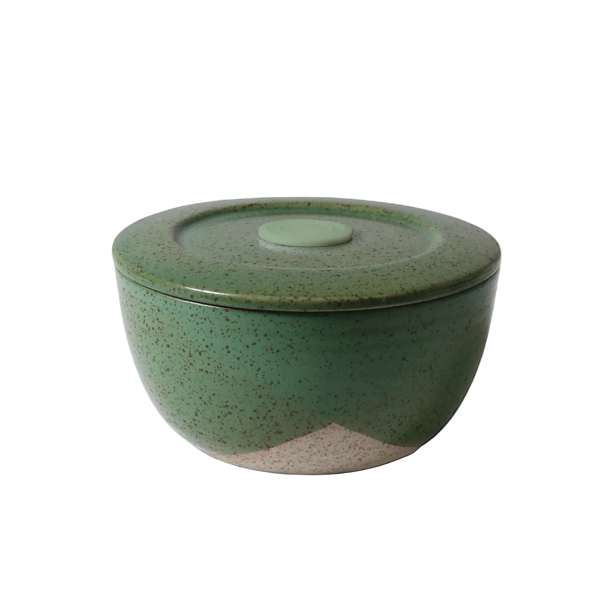 Container Green Dipped S/2 360ml