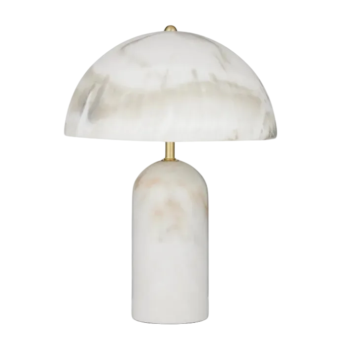 Lamp Milano Marble/Resin White