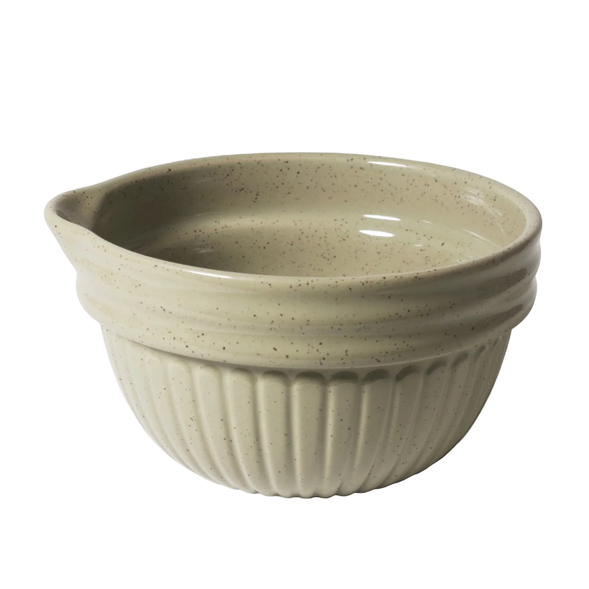 Bowl Scallop Peppercorn 16cm