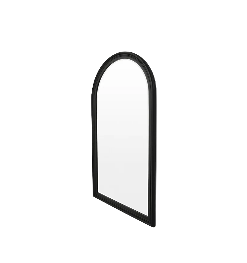 Mirror Iona Arch Black 100 x 180