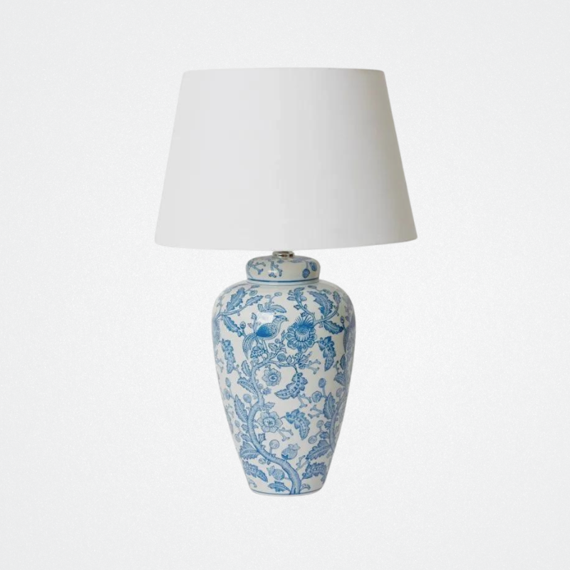 Lamp Tam White Blue