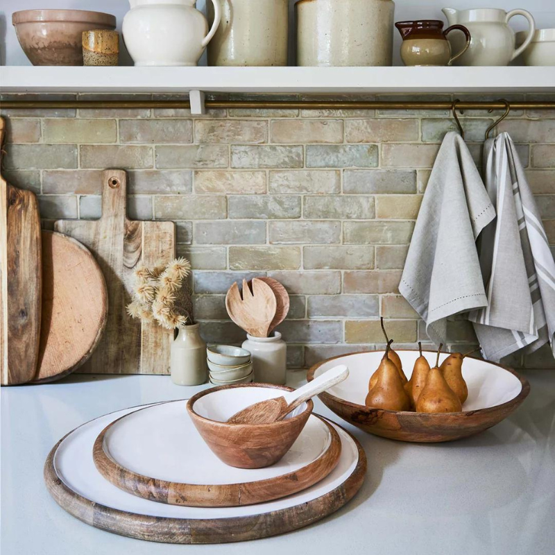 Platter Palermo White Large