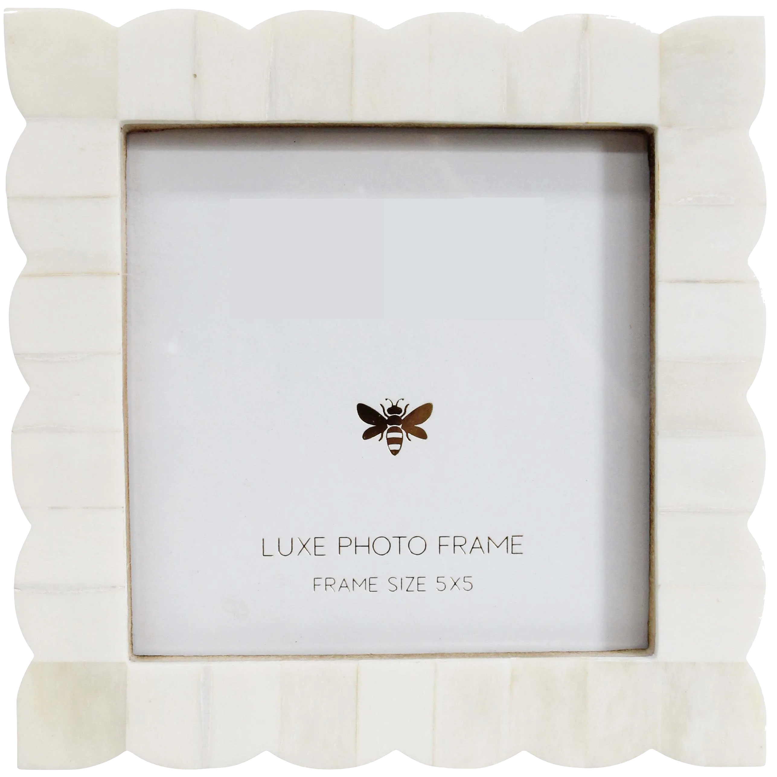 Photo Frame Scallop 5x5