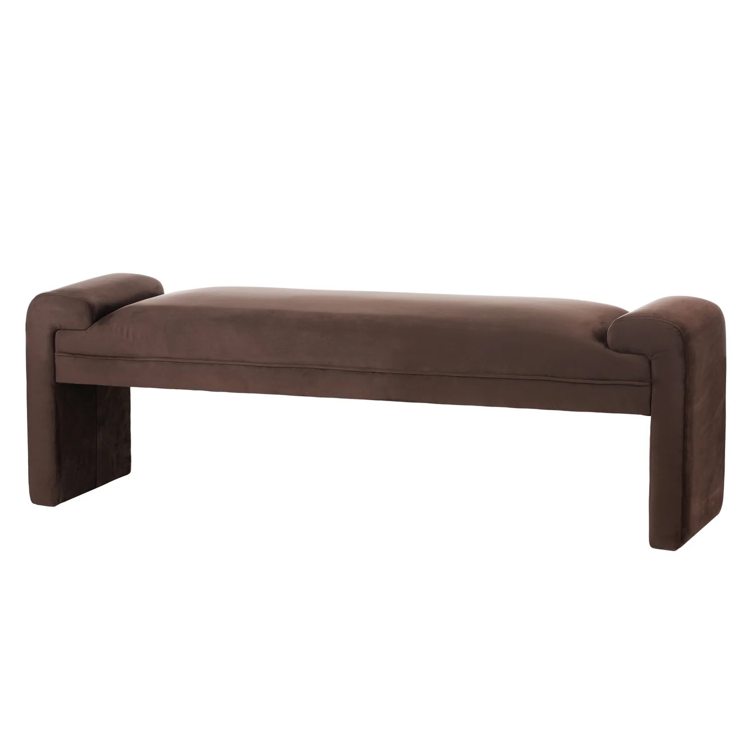 Bench Seat Amalfi Zaha Chocolate