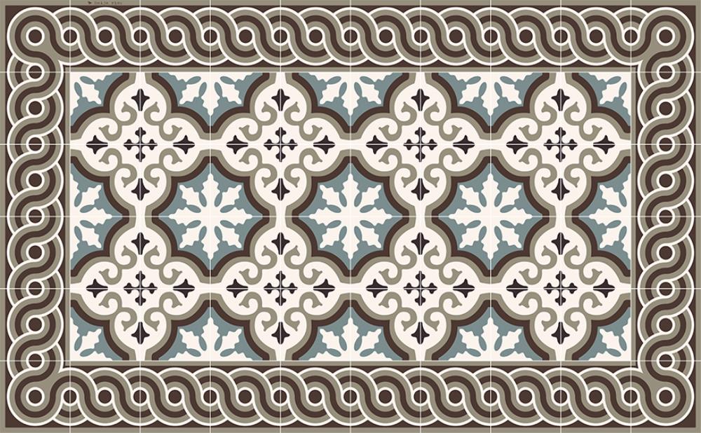 Beija Flor Mat Mountain Classic Brown 60x97