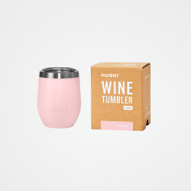 Wine Tumbler Huski Powder Pink