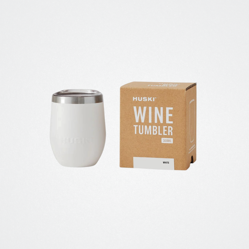 Wine Tumbler Huski White